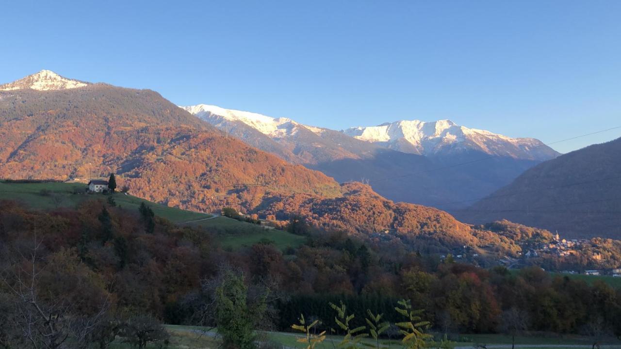35M2 Hauts D'Albertville Terrasse Avec Vue Pallud Exterior foto